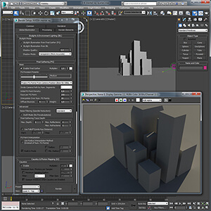 3ds Max ile Mental Ray Render Ayarları Video Eğitimi