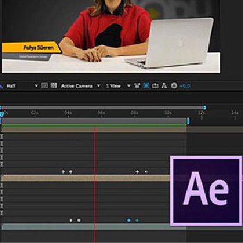 After Effects ile Bilgilendirme (KJ) Barı Oluşturmak Video Eğitimi