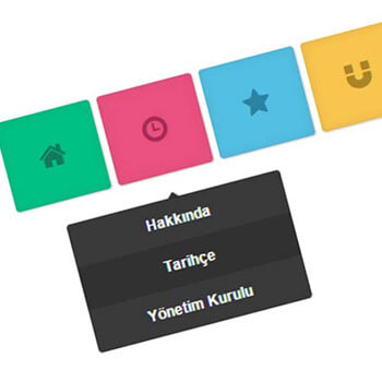 CSS3 ile Hareketli Menü Tasarımı Video Eğitimi