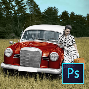 Photoshop ile Eski Fotoğrafları Renklendirmek Video Eğitimi